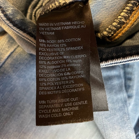 WHBM Light Blue Cropped Jeans - Picture 7 of 7